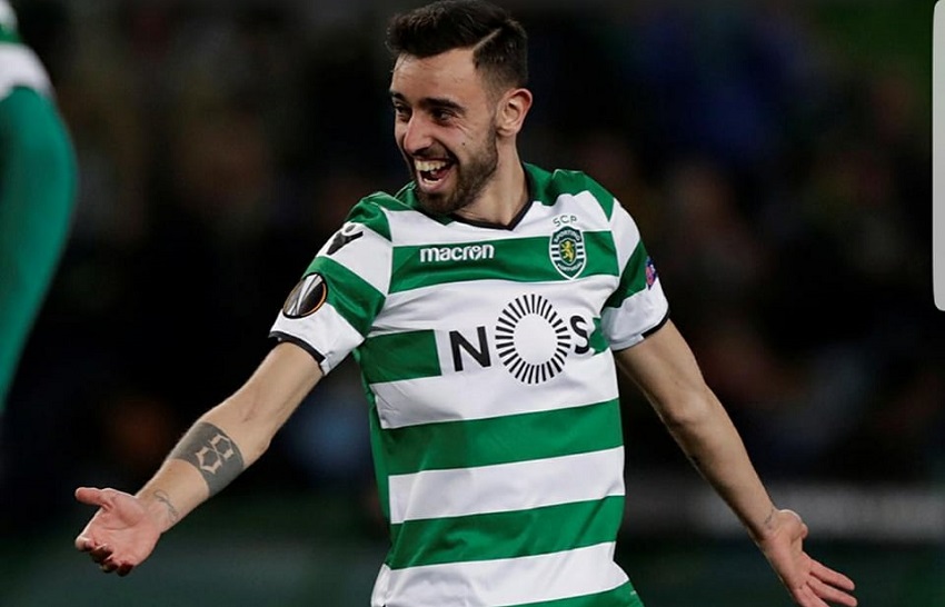 Goal Bruno Fernandes face à Astana